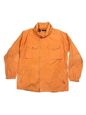 Vintage Polo Sport Ralph Lauren Orange Lightweight Parka Jacket Mens Large Utili